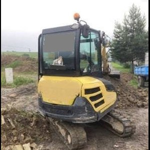 foto 2.7t minibagger Yanmar SV26, NEU KETTEN 4schaufel