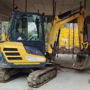 foto 2.7t minibagger Yanmar SV26, NEU KETTEN 4schaufel